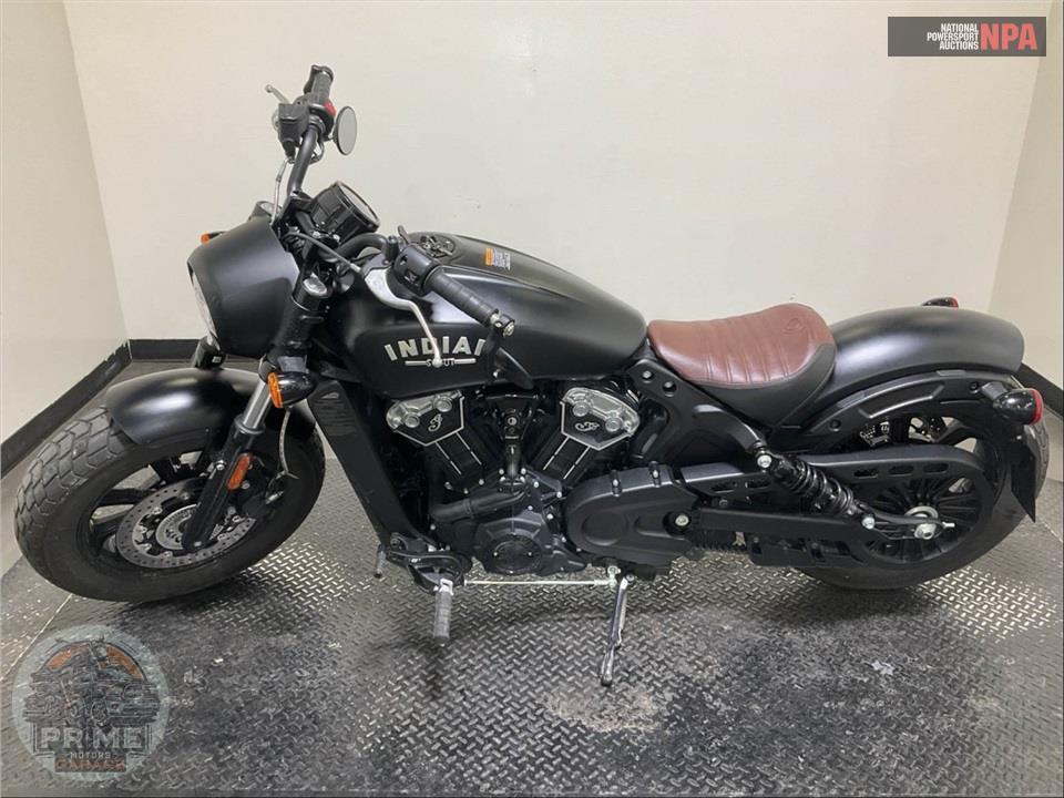 2024 Indian Motorcycle SCOUT BOBBER (ABS, BLACK METALLIC) — фото 3