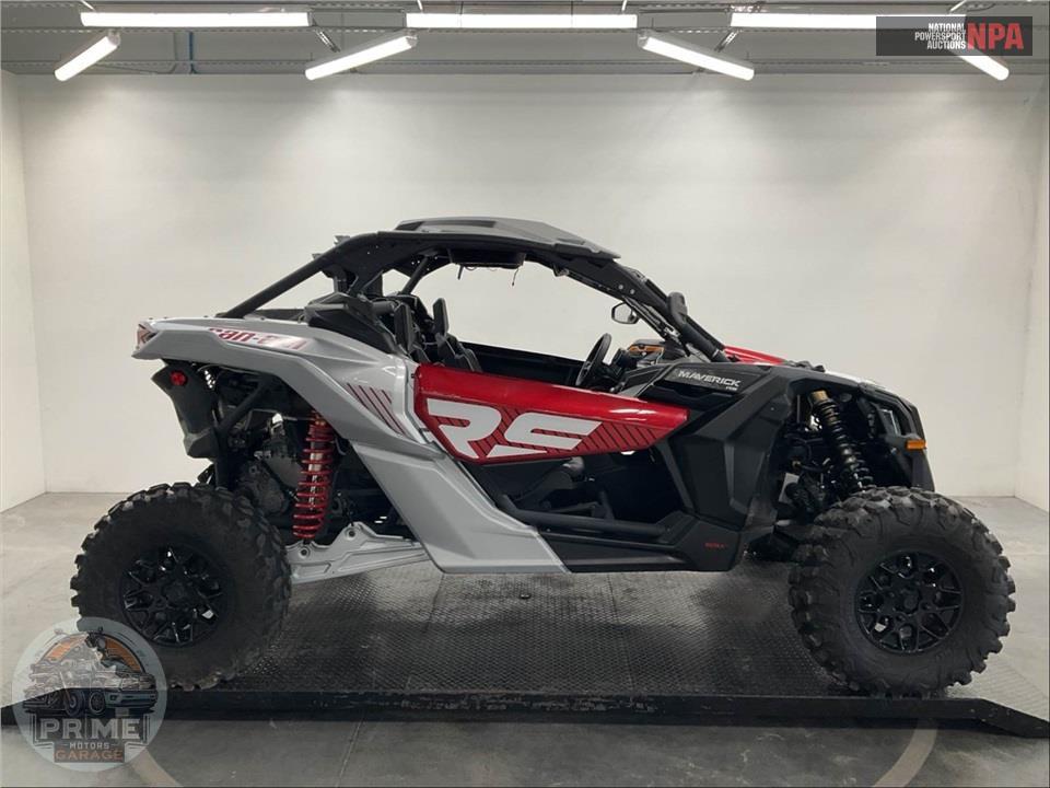 2024 Can-Am MAVERICK X3 RS TURBO (RED AND SILVER) — фото 1