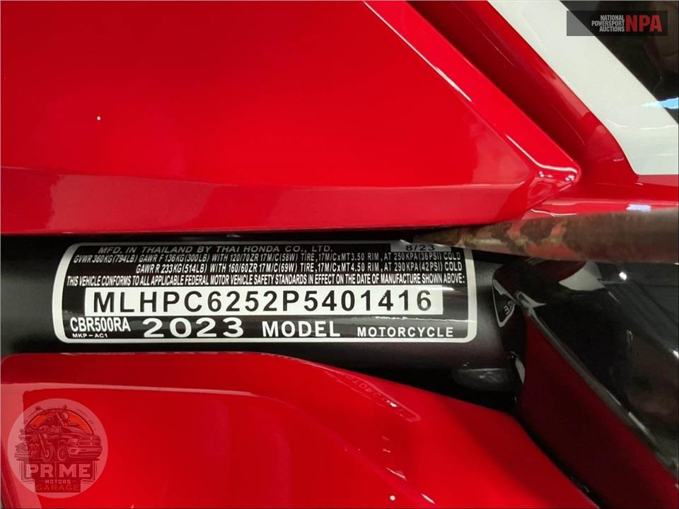 2023 Honda CBR500RA (ABS) — фото 18