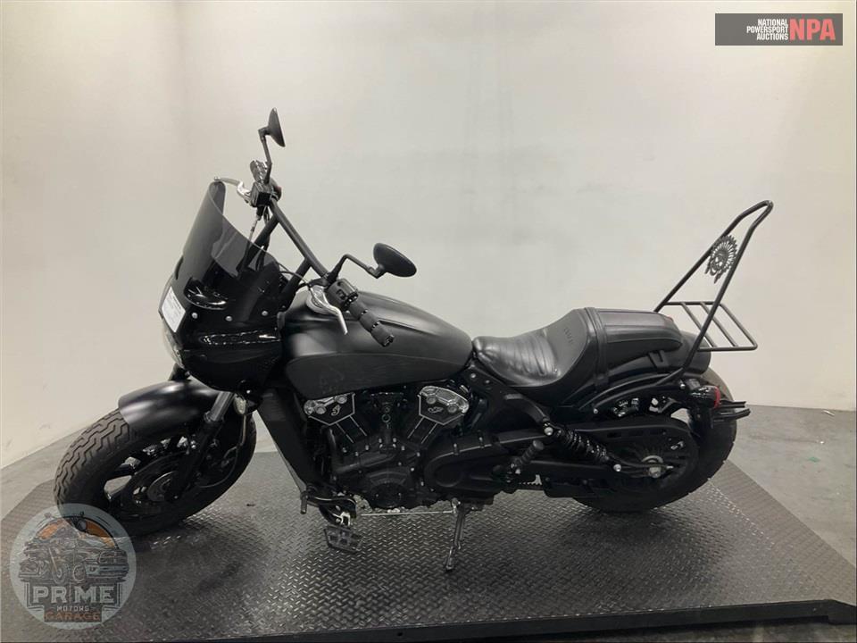 2021 Indian Motorcycle SCOUT BOBBER (ABS, BLACK SMOKE) — фото 3
