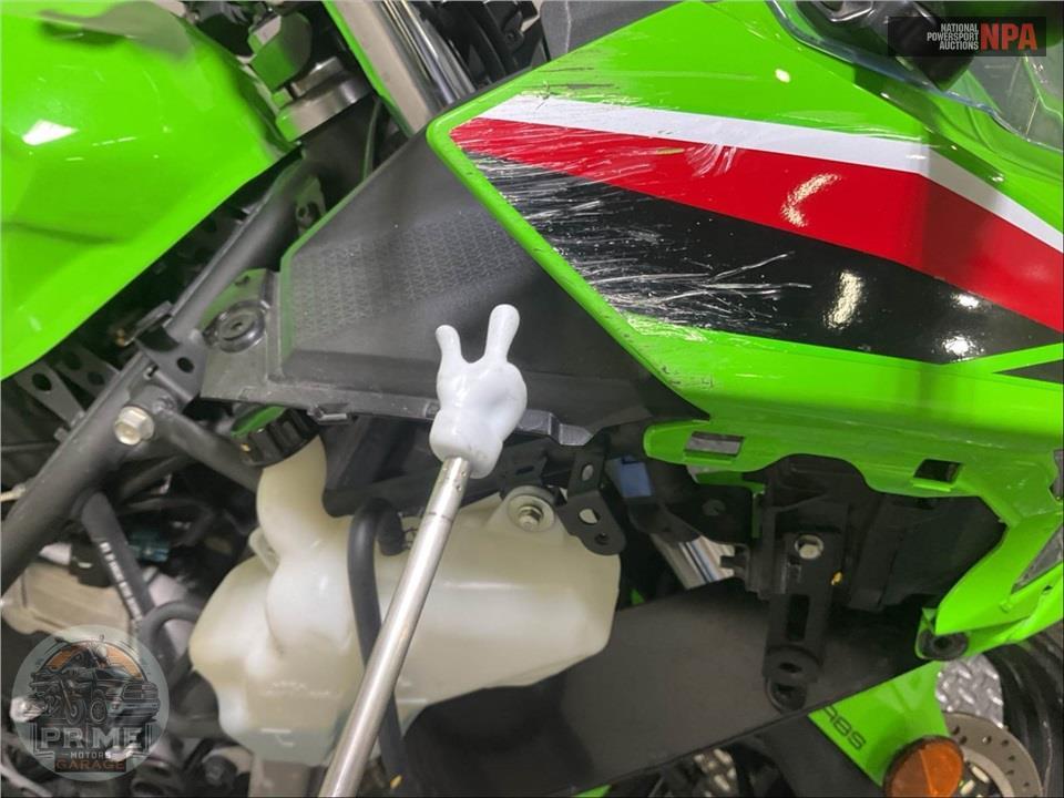 2024 Kawasaki EX500JRFBL NINJA 500 SE 40TH ANNIVERSARY — фото 14