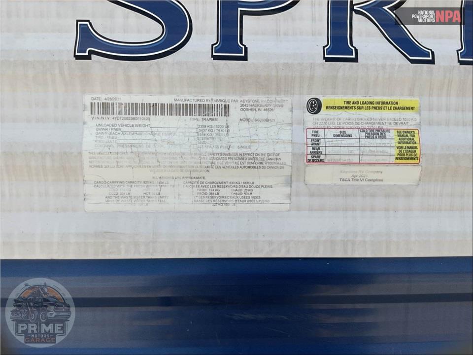2021 Keystone Rv M-260 BH - SPRINGDALE SERIES — фото 48