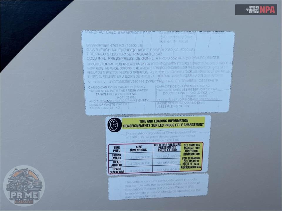 2019 Keystone Rv M-33 SAB - COUGAR SERIES — фото 33