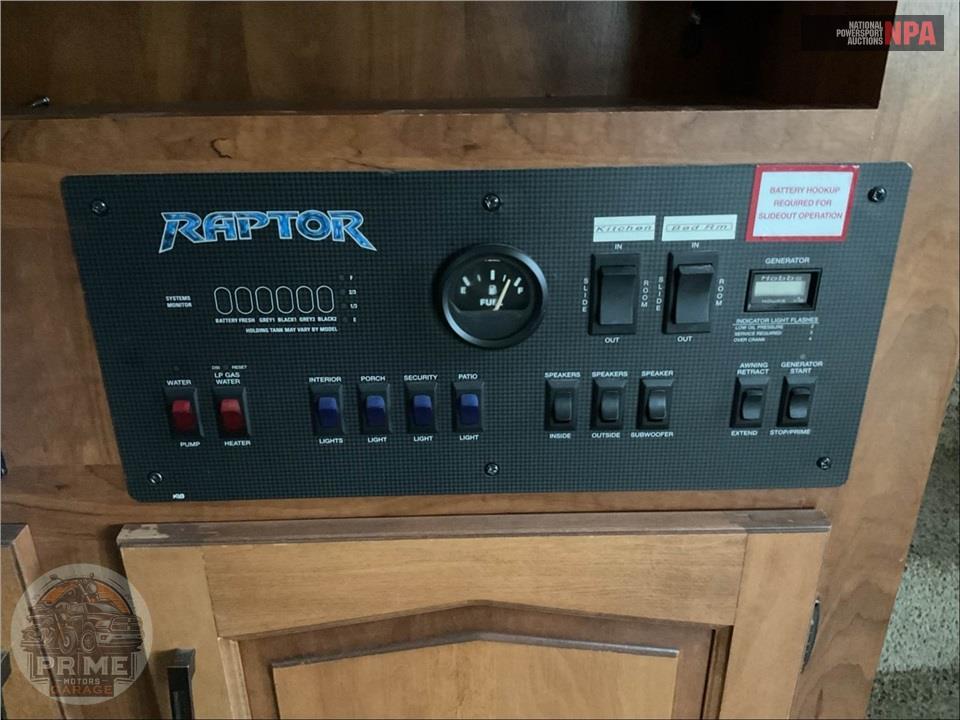 2011 Keystone Rv M-4014 LEV - RAPTOR TOY HAULER TOY HAULER SERIES — фото 49