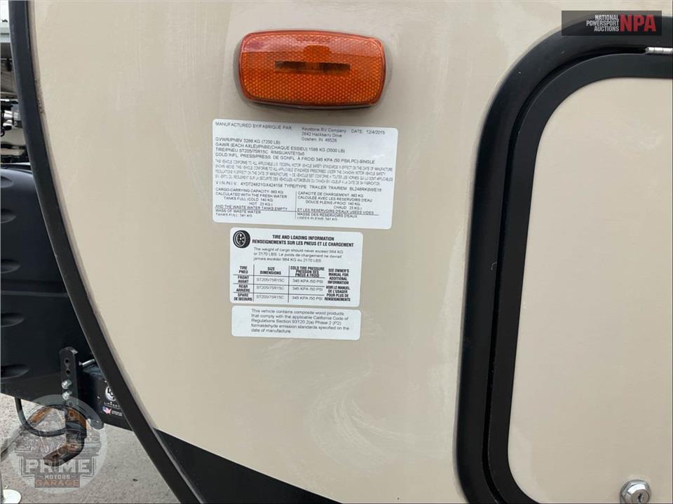 2016 Keystone Rv M-248 RKS - BULLET ULTRA LITE SERIES — фото 48