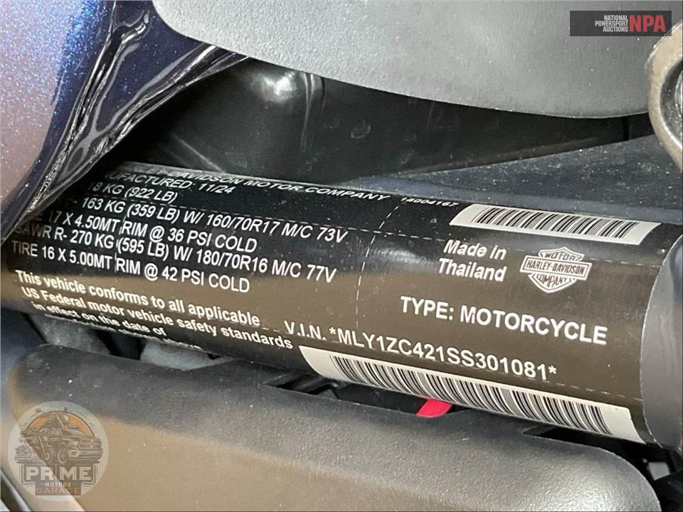 2025 Harley-Davidson RH1250S SPORTSTER S — фото 17