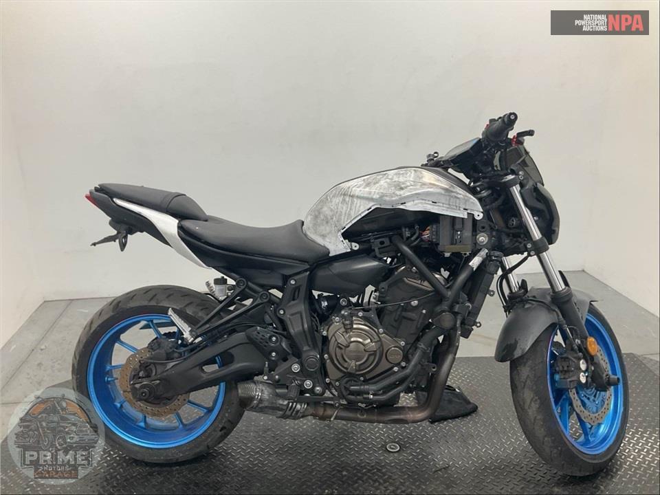 2019 Yamaha MT-07 — фото 1