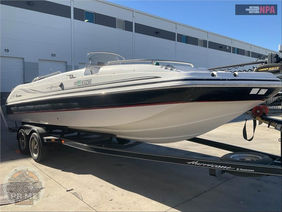 2013 Hurricane Boat SUNDECK SPORT 231 L=23/E=1-250HP YAMAHA OB — фото 1