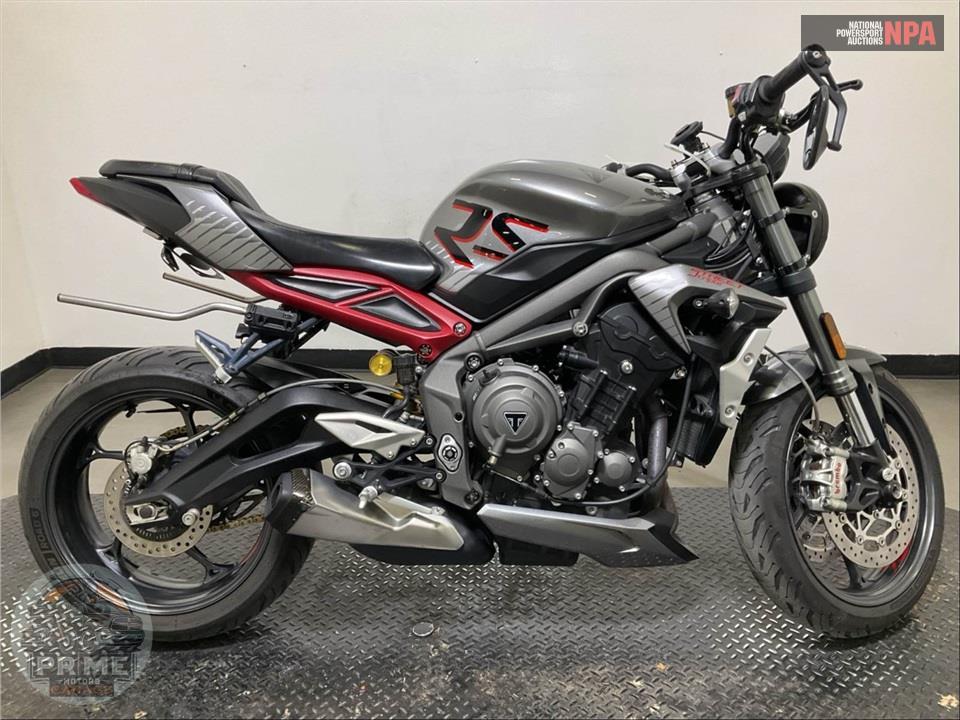 2022 Triumph STREET TRIPLE 765 RS (SILVER) — фото 1