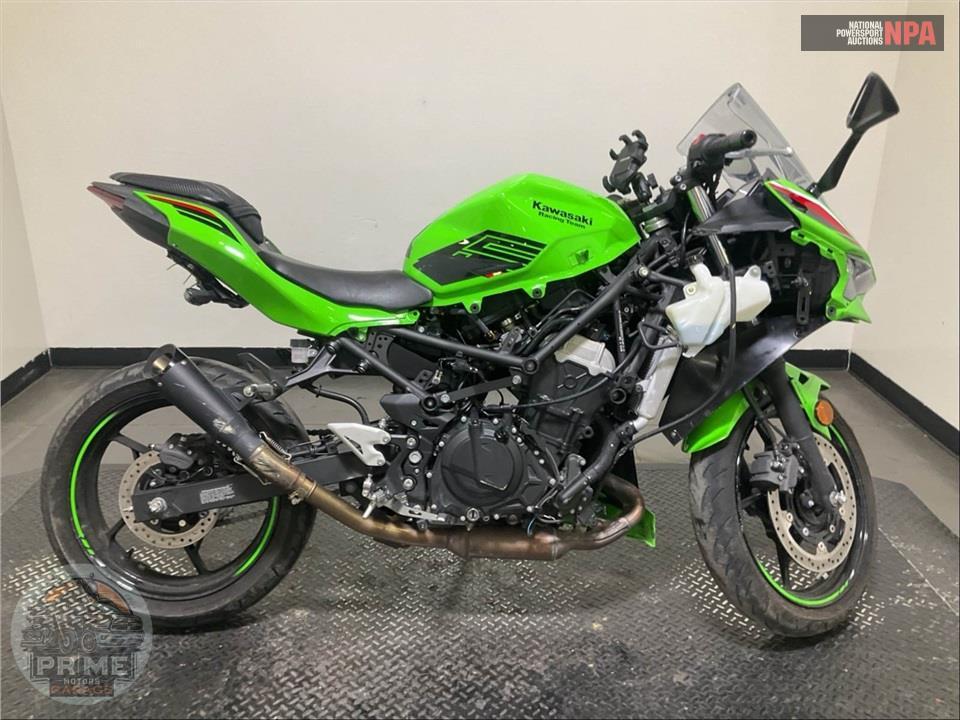 2024 Kawasaki EX500JRFBL NINJA 500 SE 40TH ANNIVERSARY — фото 1