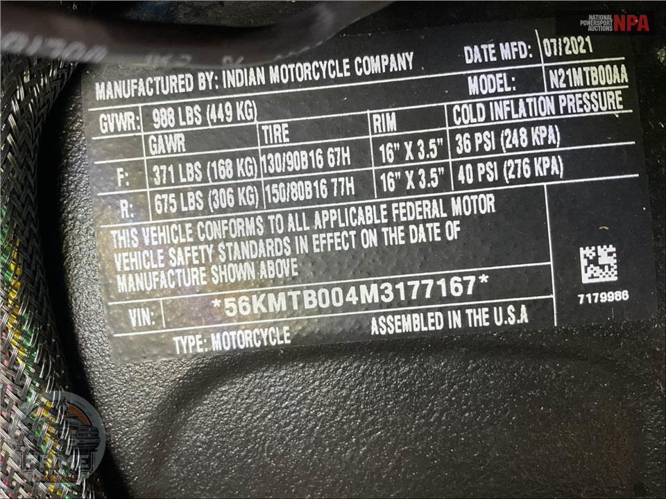 2021 Indian Motorcycle SCOUT BOBBER — фото 21