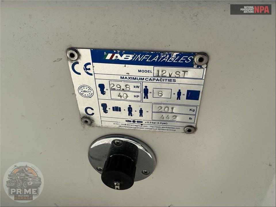 2007 Ab Inflatables 12VST OCEANUS SERIES L=12/E=1 40 HP YAM — фото 6