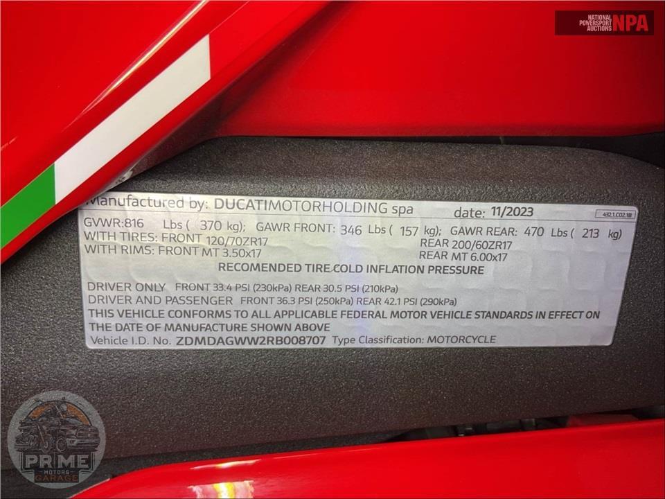 2024 Ducati PANIGALE V4 S — фото 21