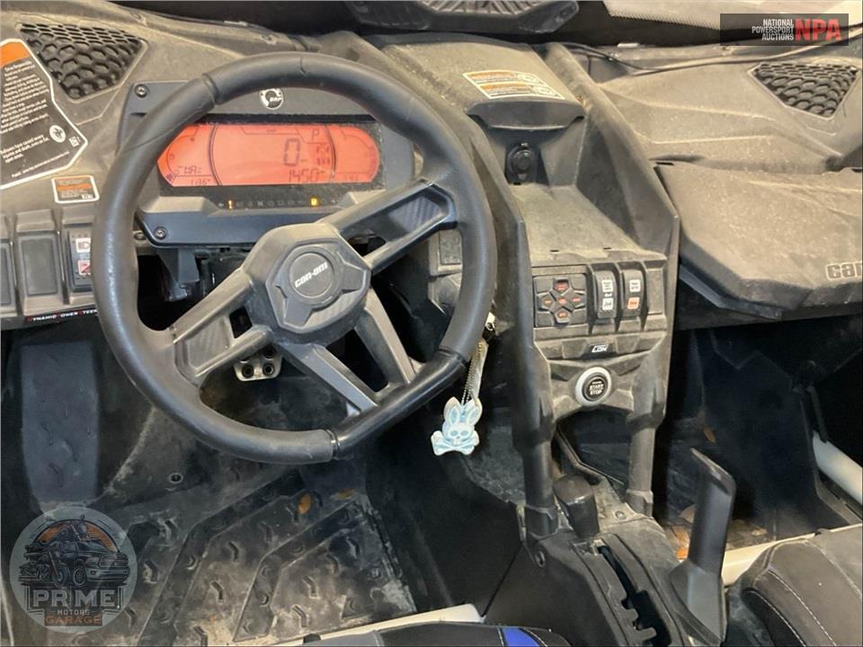 2023 Can-Am MAVERICK X3 MAX X RS TURBO RR 72 (BLUE/TAN/RED) — фото 29