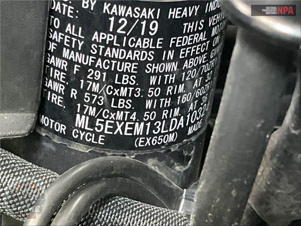2020 Kawasaki EX650MLFA NINJA 650 KRT (ABS) — фото 38