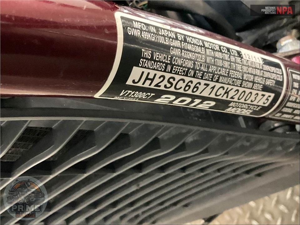 2012 Honda VT13CTC INTERSTATE — фото 32