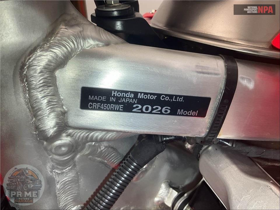 2026 Honda CRF450RWE — фото 17