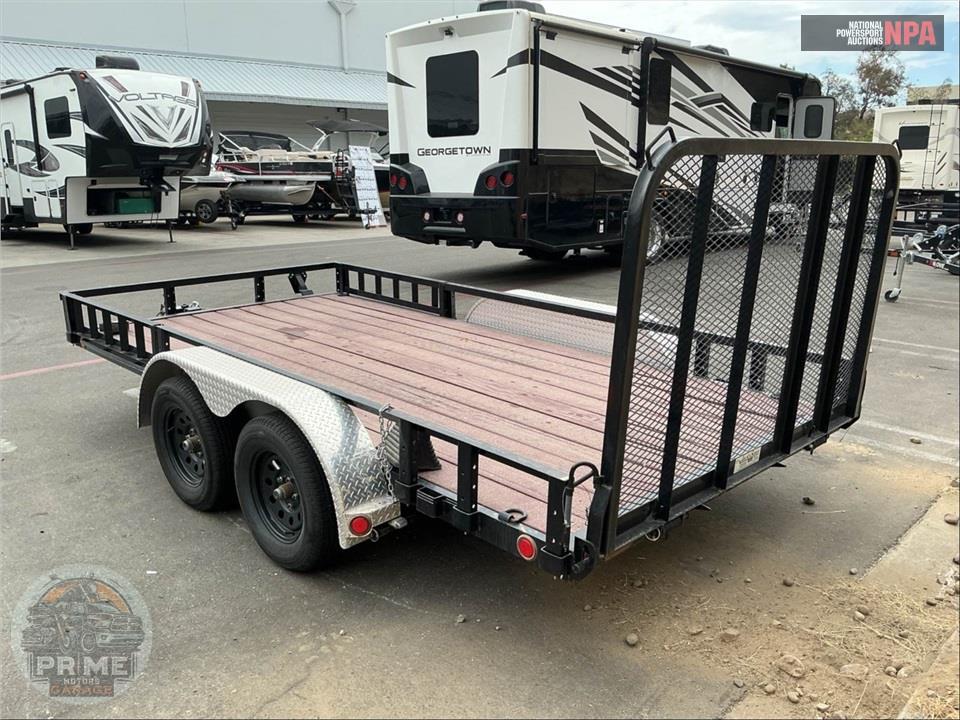 2022 Pj Trailer 1U18- 83" CHANNEL UTILITY — фото 3
