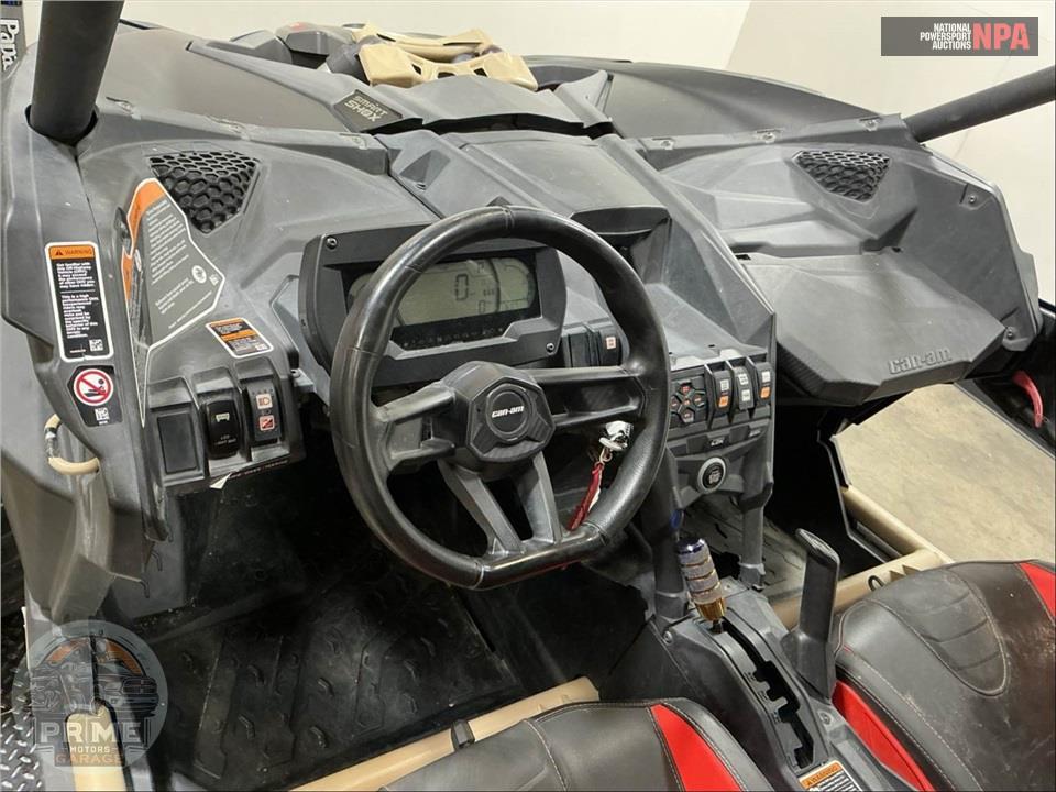 2023 Can-Am MAVERICK X3 MAX X RS TURBO RR 72 (BLUE/TAN/RED) — фото 32