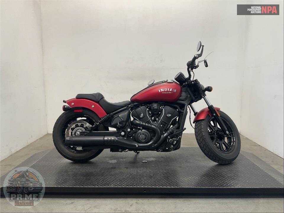 2025 Indian Motorcycle SCOUT BOBBER LIMITED WITH TECHNOLOGY PACKAGE (SMOKE) — фото 1