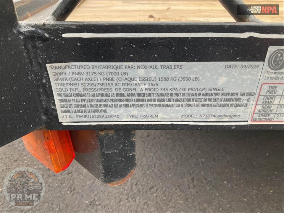 2025 Nexhaul Trailers N716TA-LANDSCAPING — фото 16
