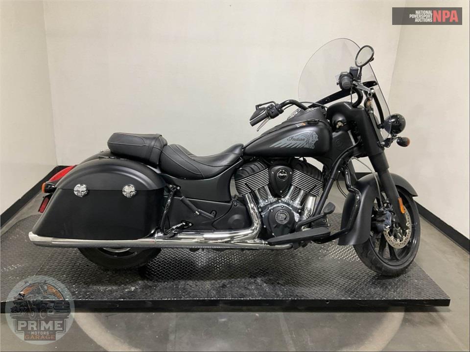 2018 Indian Motorcycle SPRINGFIELD DARK HORSE (THUNDER BLACK) — фото 1