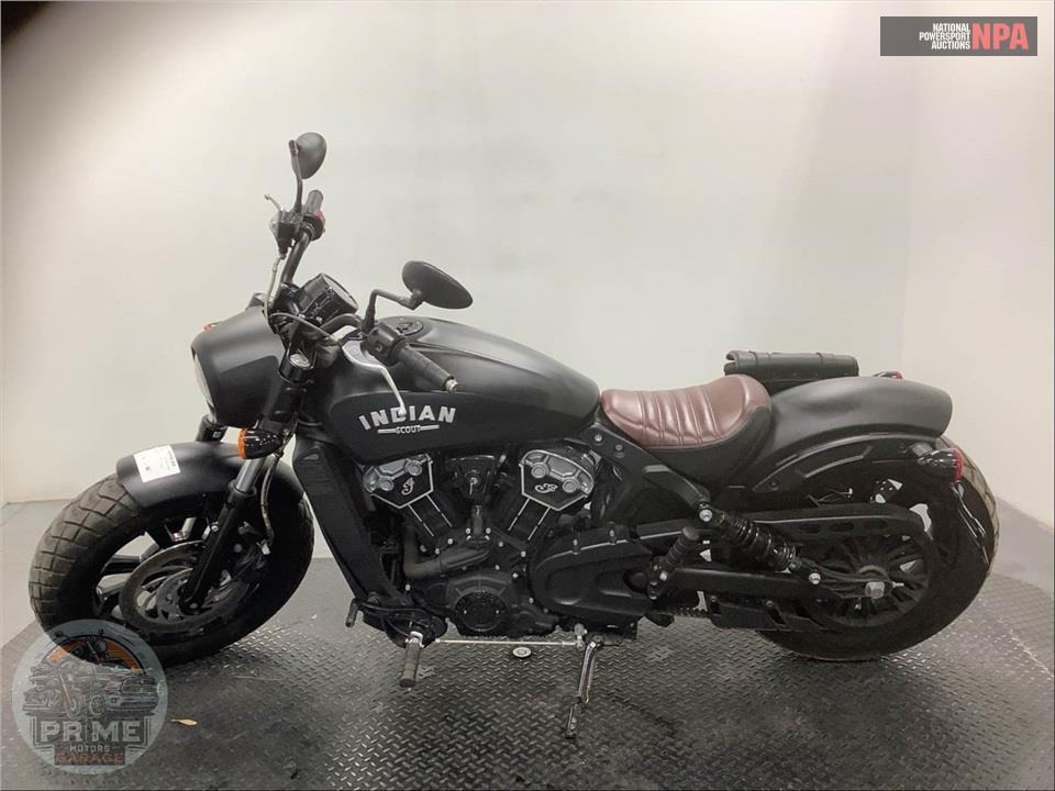 2018 Indian Motorcycle SCOUT BOBBER (BLACK) — фото 3