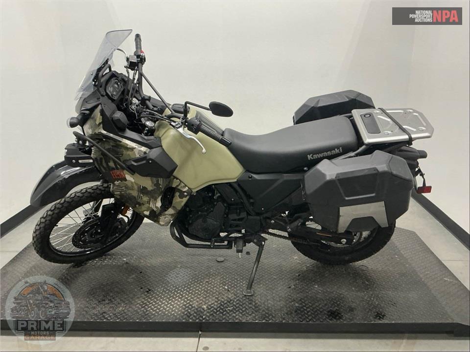 2025 Kawasaki KL650HSFAN KLR 650 ADVENTURE (ABS, CAMOUFLAGE) — фото 3