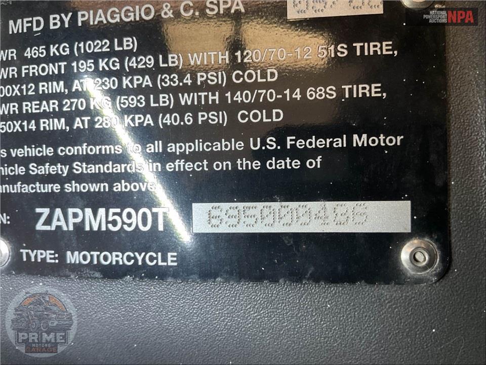 2009 Piaggio Usa PIAGGIO MP3 400 — фото 23