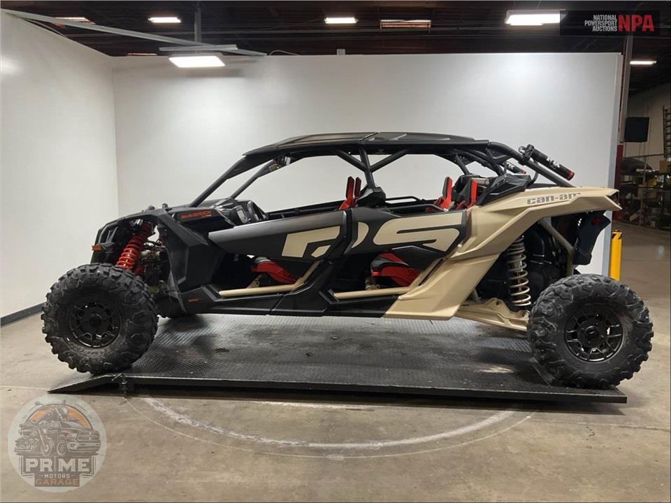 2022 Can-Am MAVERICK X3 MAX X RS TURBO RR SMART-SHOX (DESERT TAN & CARBON BLACK) — фото 3