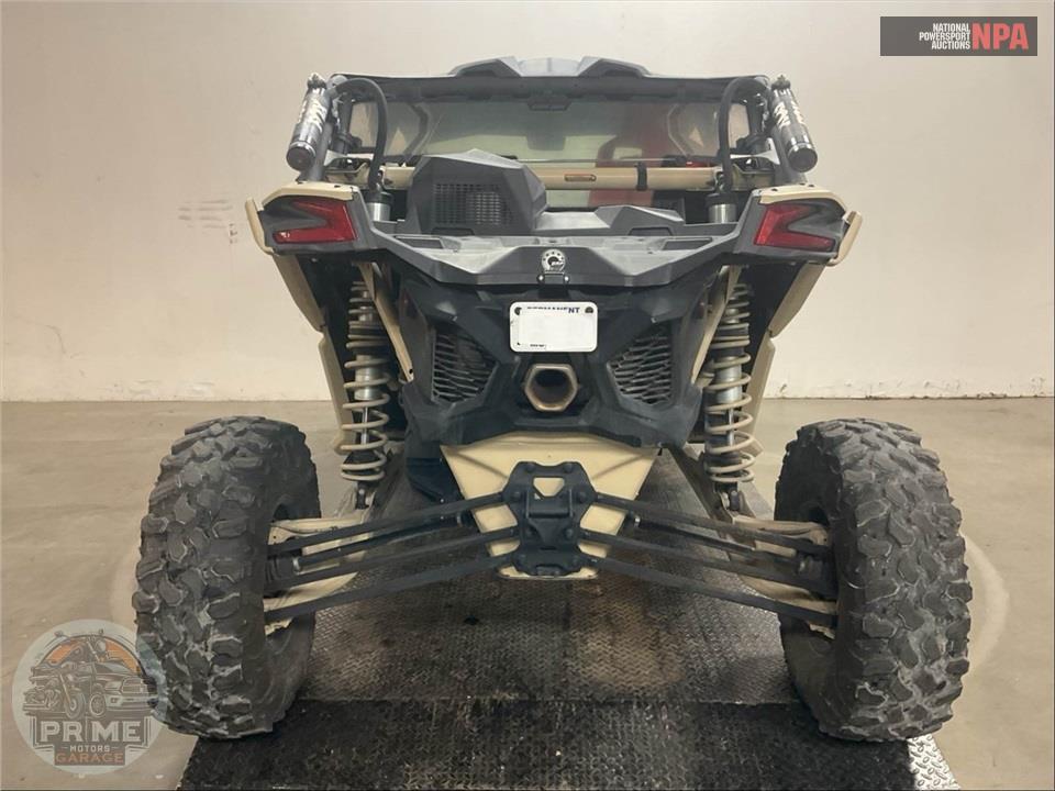 2023 Can-Am MAVERICK X3 MAX X RS TURBO RR 72 (BLUE/TAN/RED) — фото 4