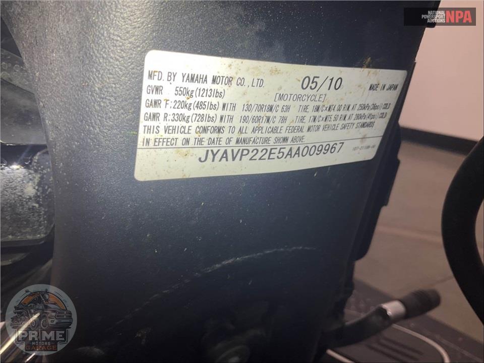 2010 Yamaha XV19CTSZB/C STRTLNR DLX — фото 33