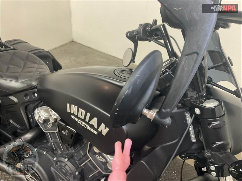 2021 Indian Motorcycle SCOUT BOBBER (ABS, BLACK SMOKE) — фото 21