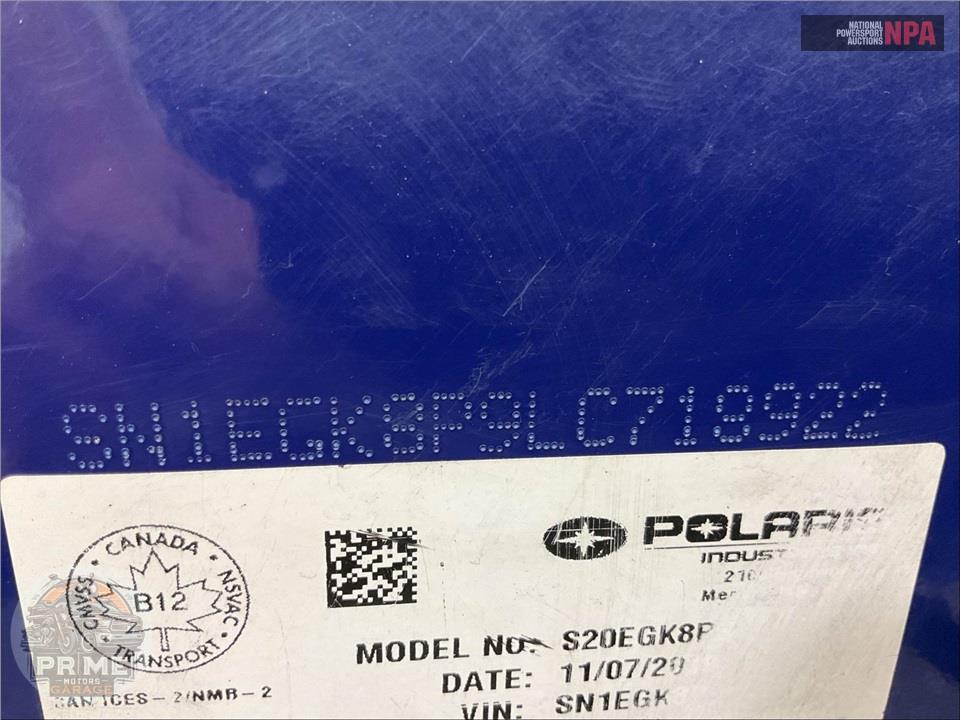 2020 Polaris 800 Pro-RMK 163 SC Select — фото 19