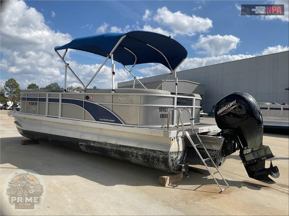 2023 Bennington Pontoons 22 SS(*) S SERIES L=23/E=1-150HP MERCURY OB — фото 3