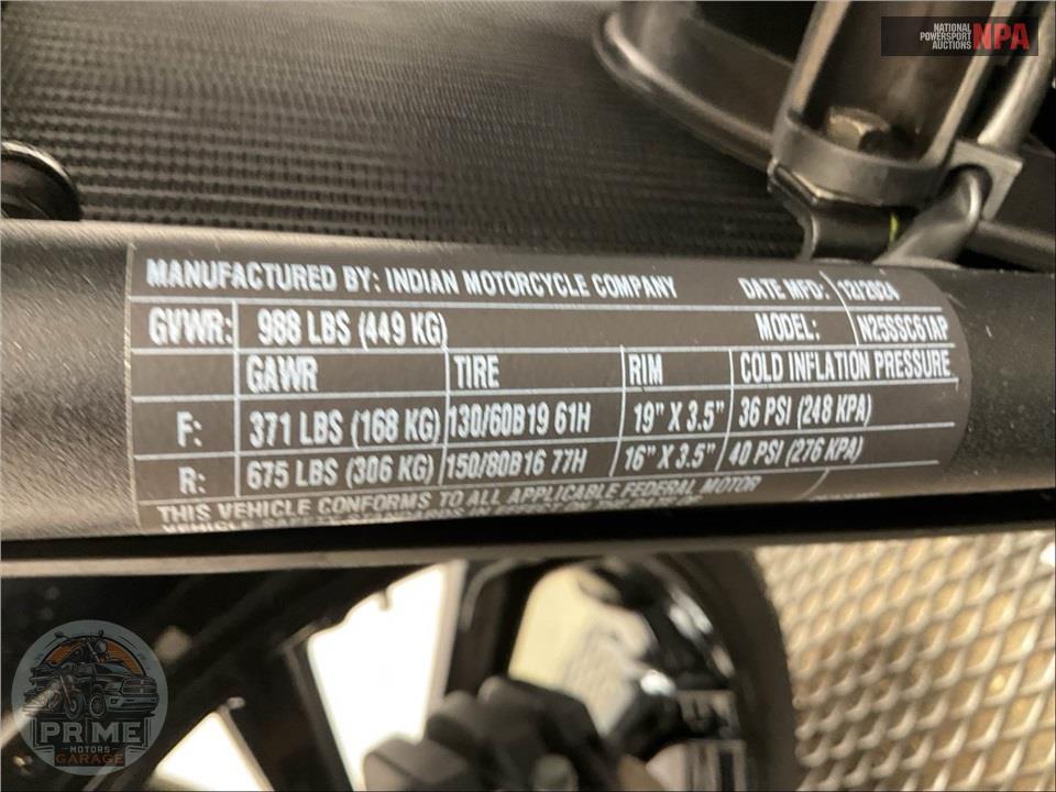 2025 Indian Motorcycle SPORT SCOUT SIXTY LIMITED (SMOKE) — фото 18