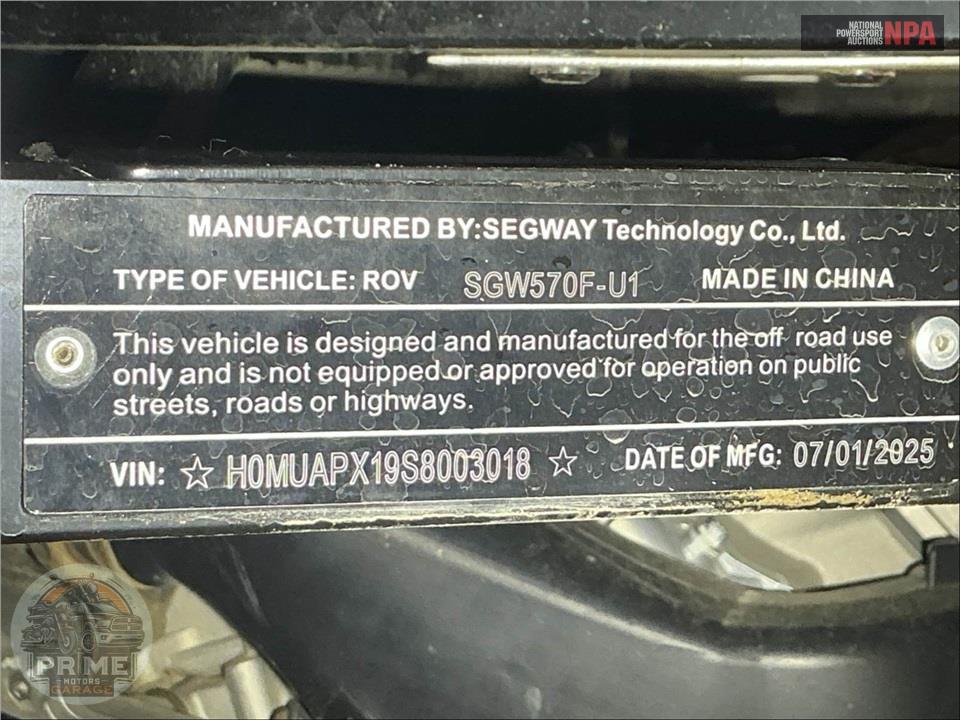 2025 Segway Powersports UT6 M — фото 33