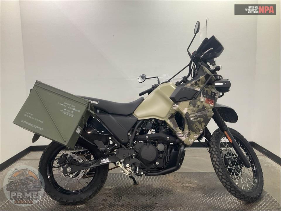 2025 Kawasaki KL650HSFAN KLR 650 ADVENTURE (ABS, CAMOUFLAGE) — фото 1