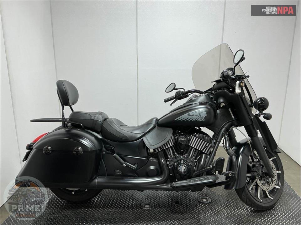 2019 Indian Motorcycle SPRINGFIELD DARK HORSE (THUNDER BLACK SMOKE) — фото 1