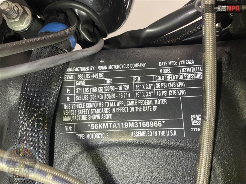 2021 Indian Motorcycle SCOUT BOBBER SIXTY (ABS) — фото 17