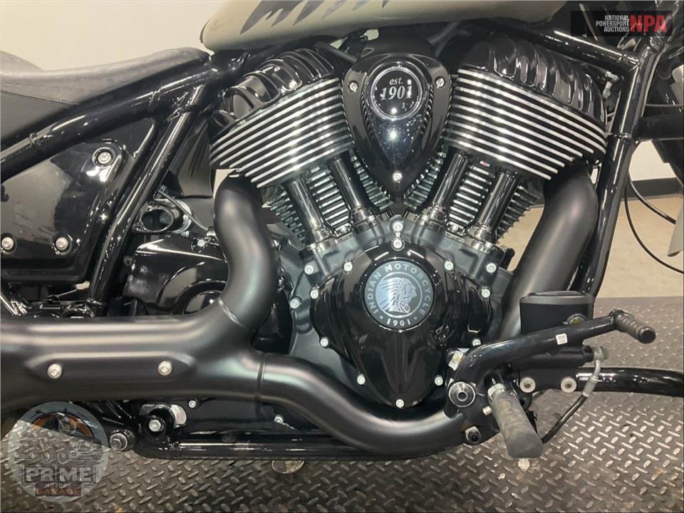 2023 Indian Motorcycle CHIEF BOBBER DARK HORSE (SMOKE) — фото 6
