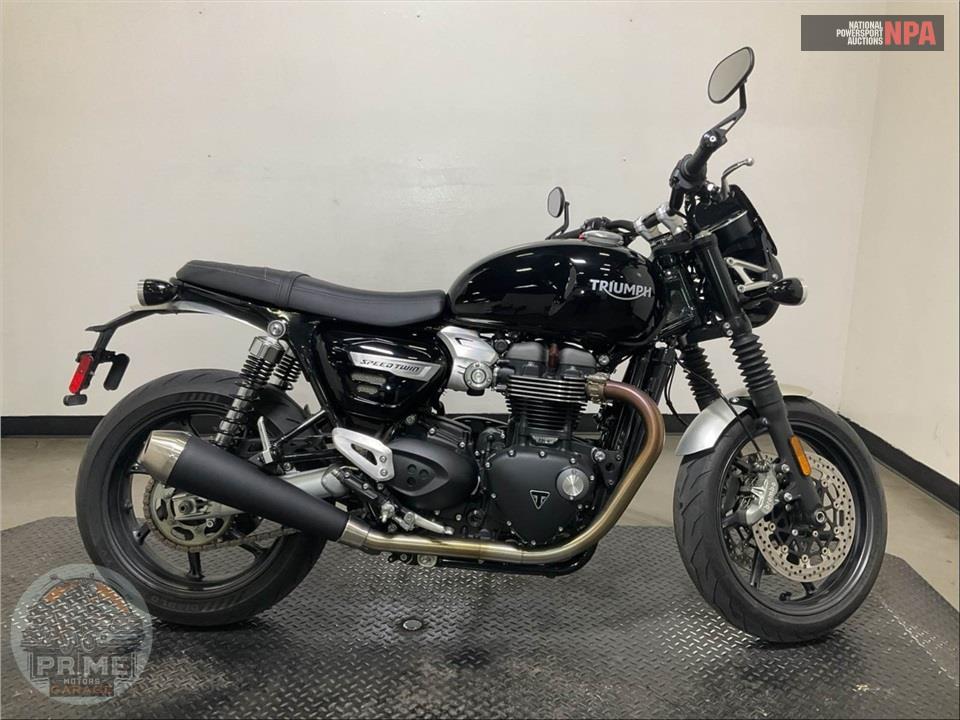 2021 Triumph SPEED TWIN 1200 (BLACK) — фото 1