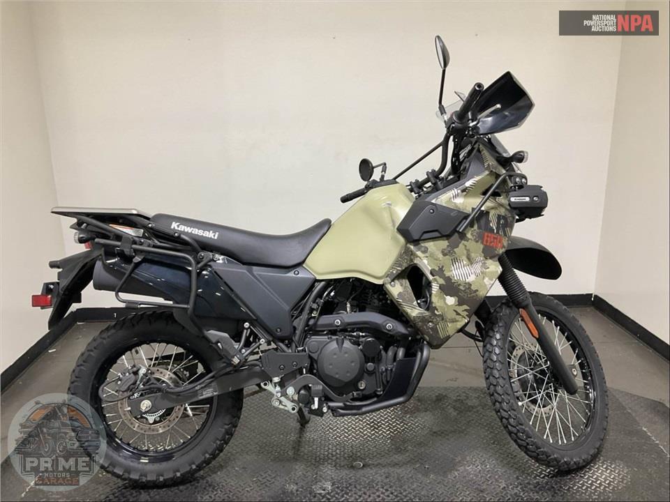 2025 Kawasaki KL650HSFAN KLR 650 ADVENTURE (ABS, CAMOUFLAGE) — фото 1