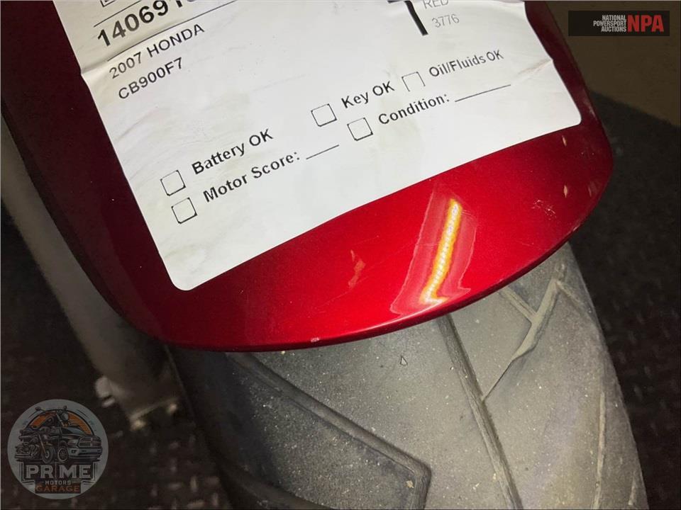 2007 Honda CB900F7 — фото 20