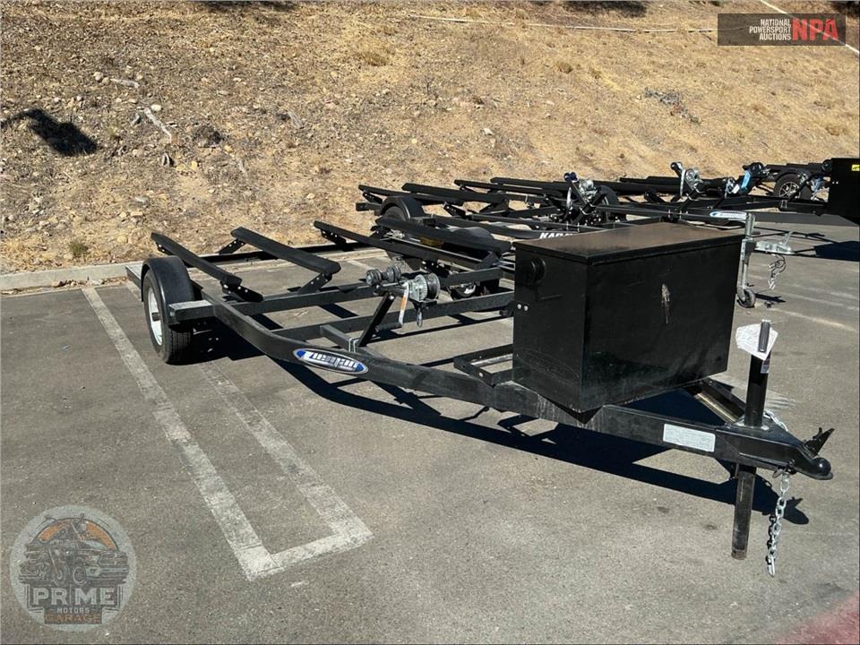 2021 Zieman Trailer 179390 J-2 DOUBLE WATERCRAFT TRAILER(BLACK) — фото 1