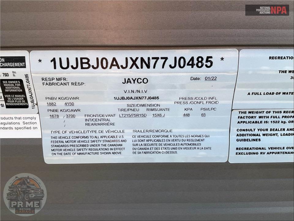 2022 Jayco M-174 BH - JAY FLIGHT SLX BAJA EDITION SERIES — фото 37