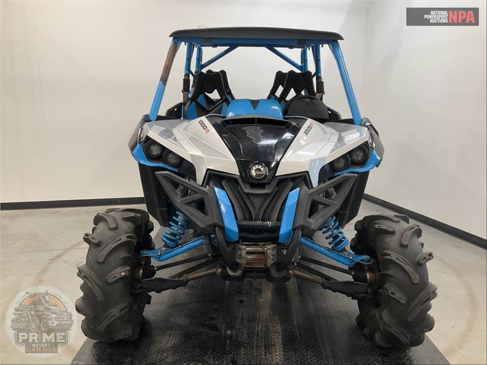2017 Can-Am MAVERICK MAX 1000R X MR (HYPER SILVER, BLACK & OCTANE BLUE) — фото 2