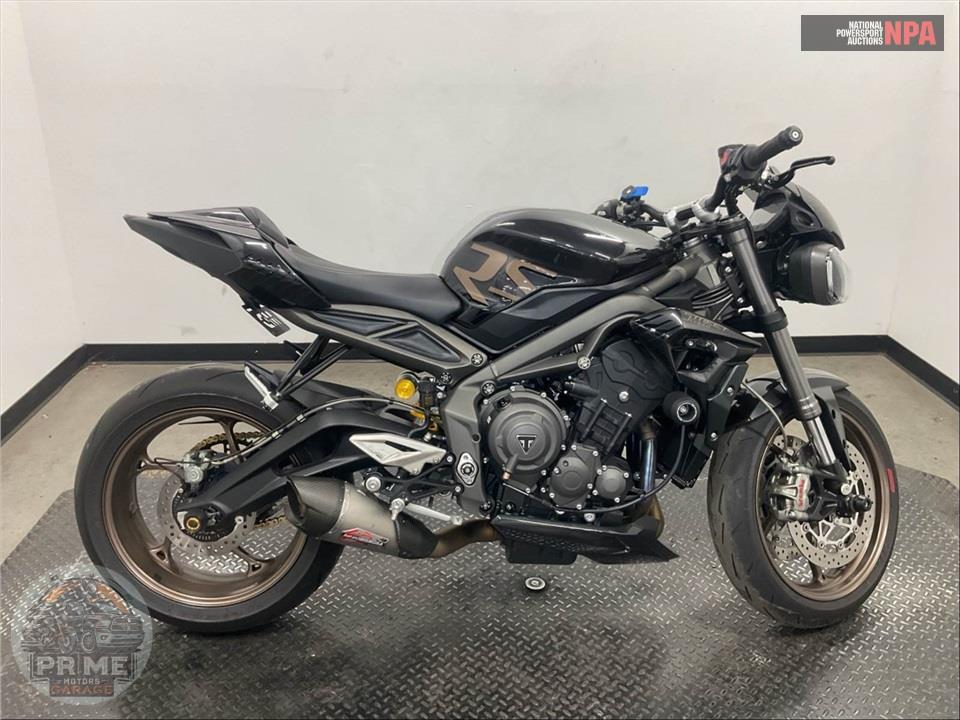 2023 Triumph STREET TRIPLE 765 RS (BLACK) — фото 1