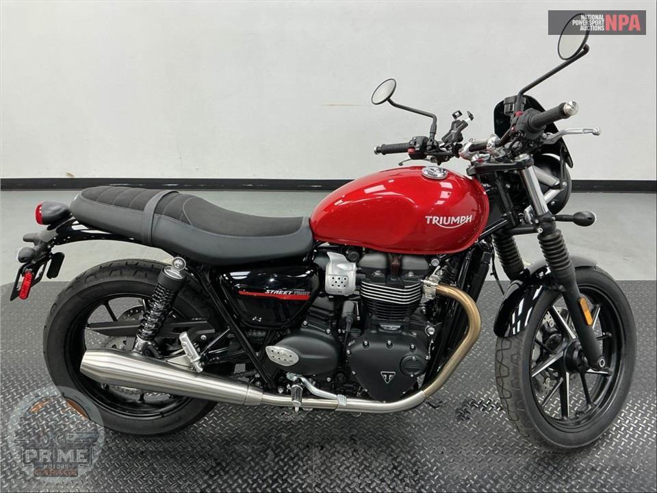 2020 Triumph STREET TWIN 900 (RED) — фото 1