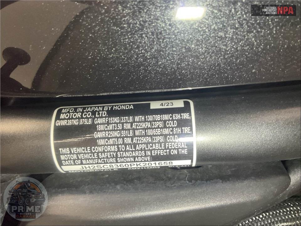 2023 Honda CMX1100D2 REBEL 1100T DCT — фото 23